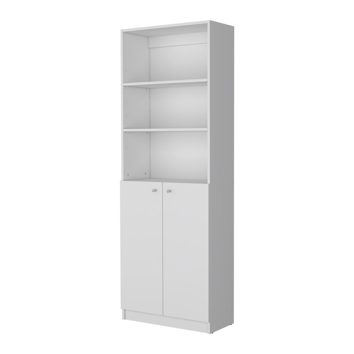 FMFURNITURE - Estante Blanco 180.6x62.8x29.9 cm