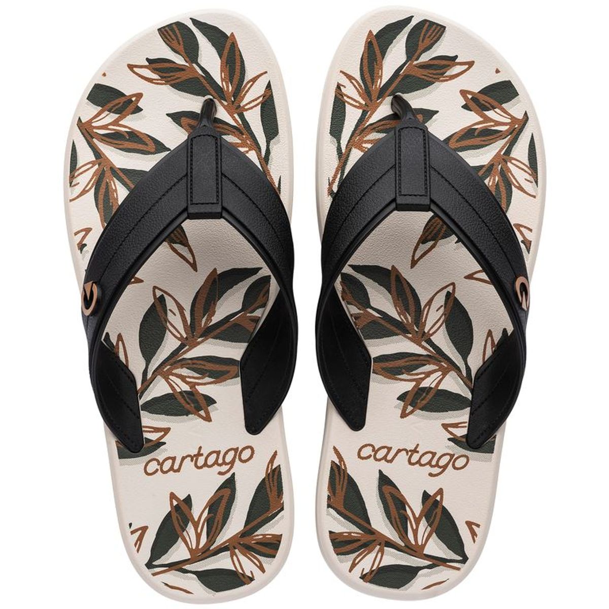 CARTAGO - Sandalia Hombre Beige Isla Cartago