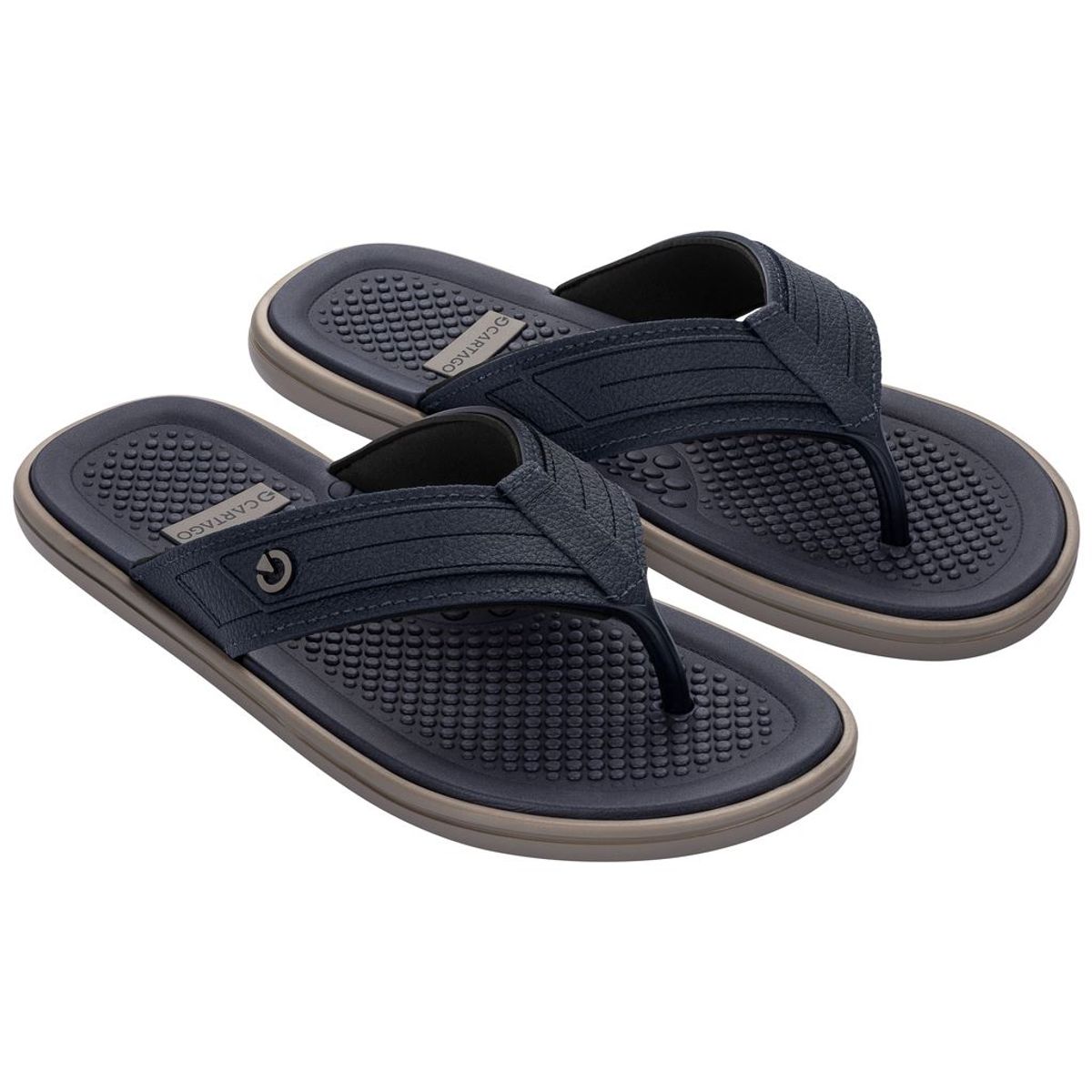 CARTAGO - Sandalia Hombre Azul Alabama 424 Cartago