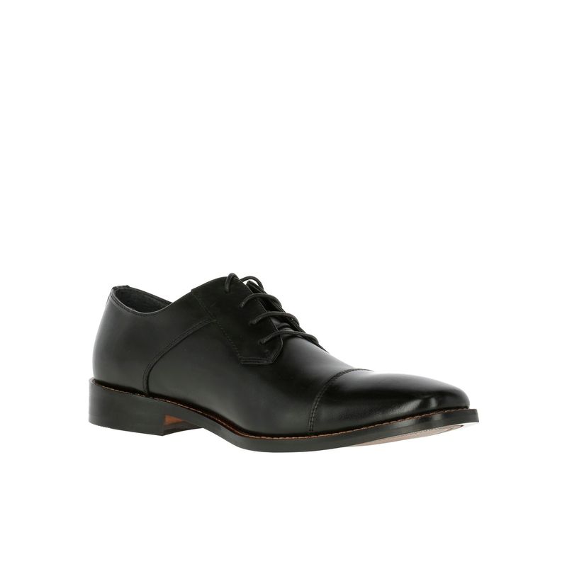 HUSH PUPPIES - Zapato Cuero Jazz Negro HUSH PUPPIES