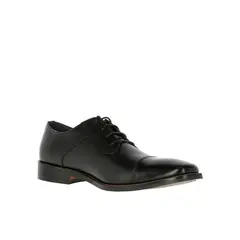 HUSH PUPPIES - Zapato Cuero Jazz Negro