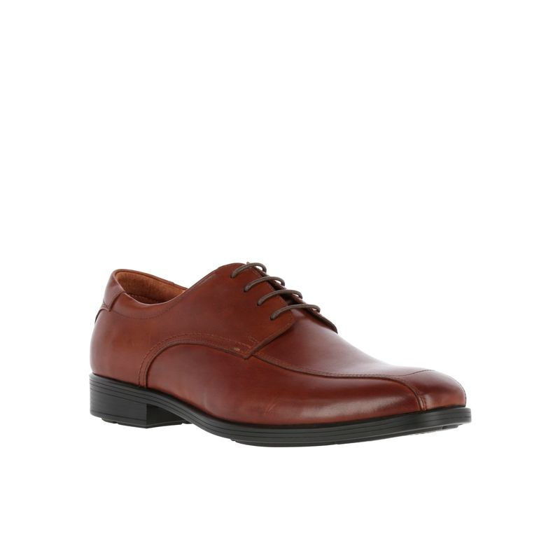 HUSH PUPPIES - Zapato Cuero Barnes Café HUSH PUPPIES