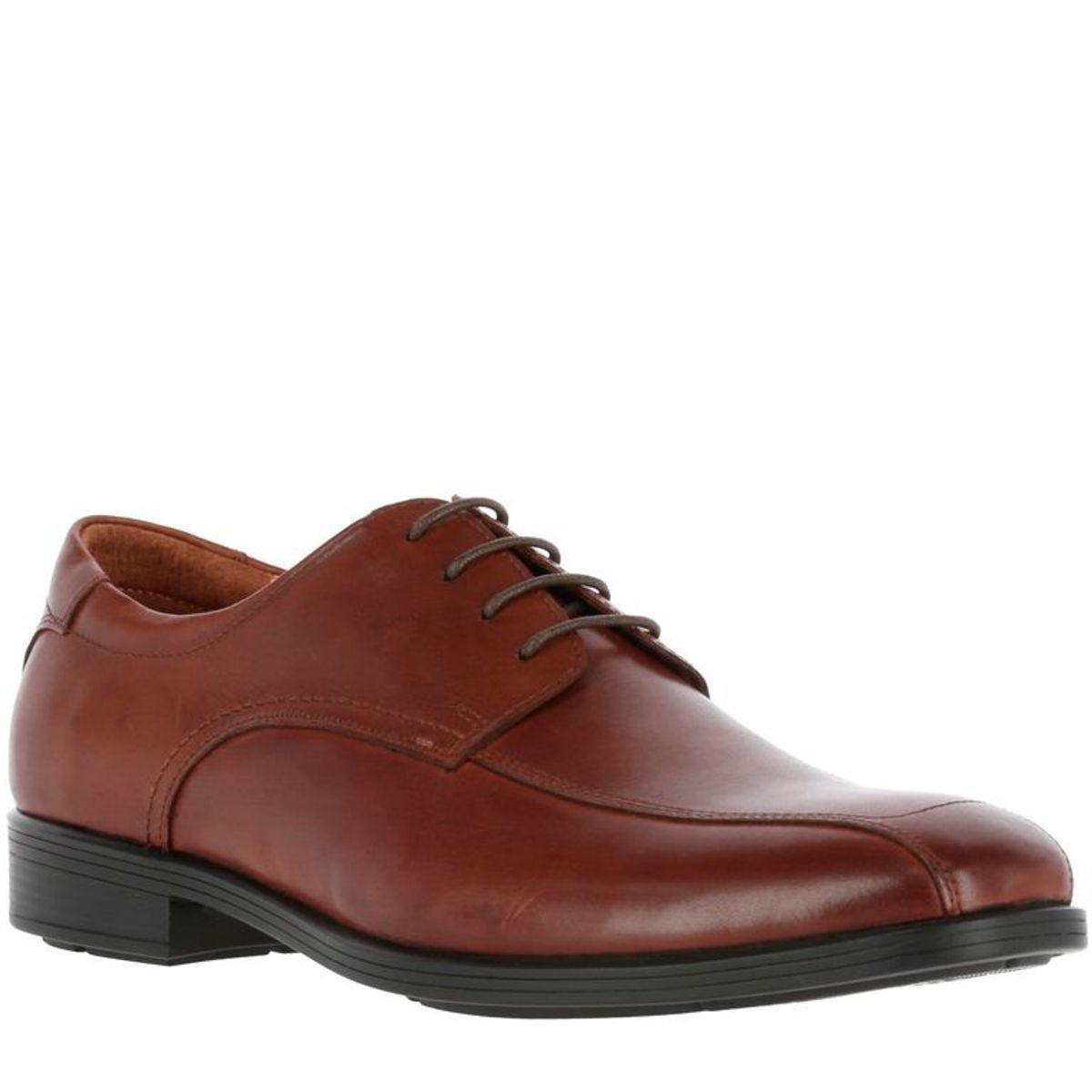 HUSH PUPPIES - Zapato Cuero Barnes Café HUSH PUPPIES
