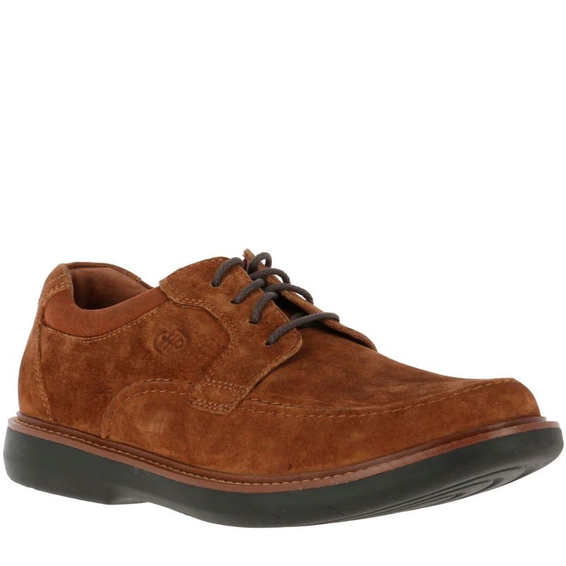 HUSH PUPPIES - Zapato Cuero Hombre Kansas Café HUSH PUPPIES