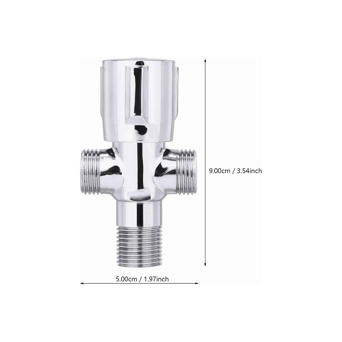 Llave Válvula Angular Doble En Acero Inoxidable De Baño, marca U BUY - Foto 2