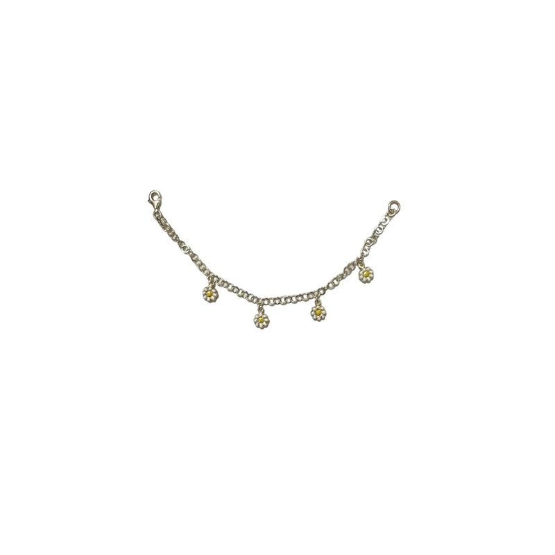 GENERICO - Pulsera Plata Margaritas