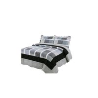 Cubrecama Quilt Verano 1.5 Plaza y Media Diseño Estampado