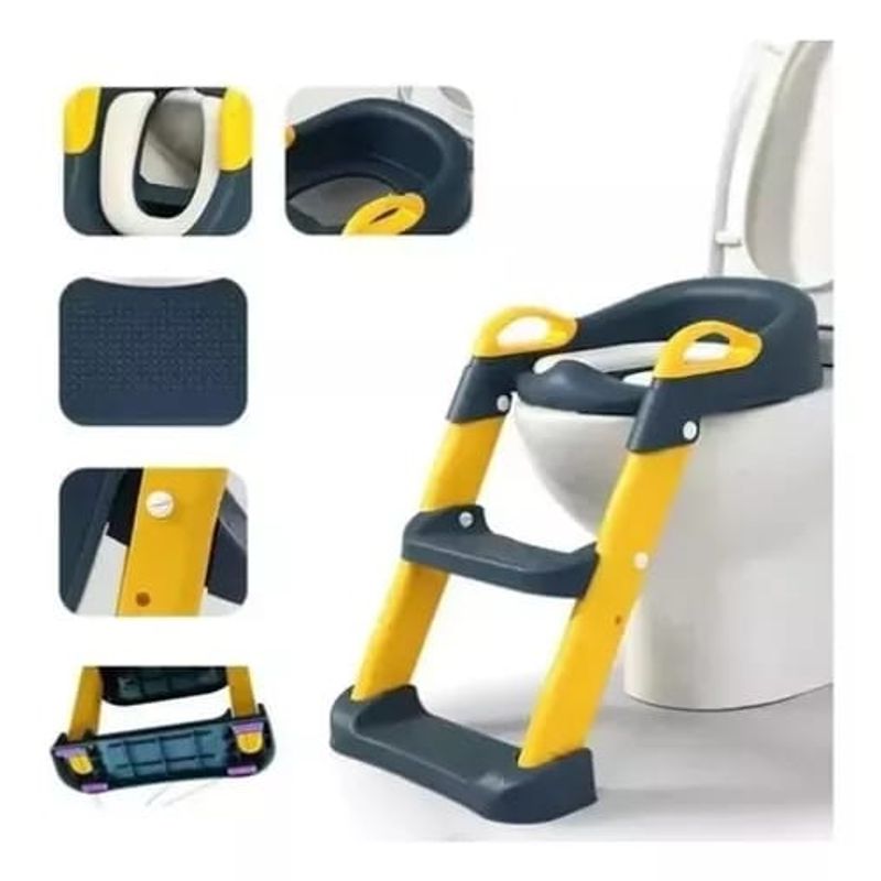 GENERICO - Asientos Adaptador Escalera De Inodoro Baño Wc Para Niños