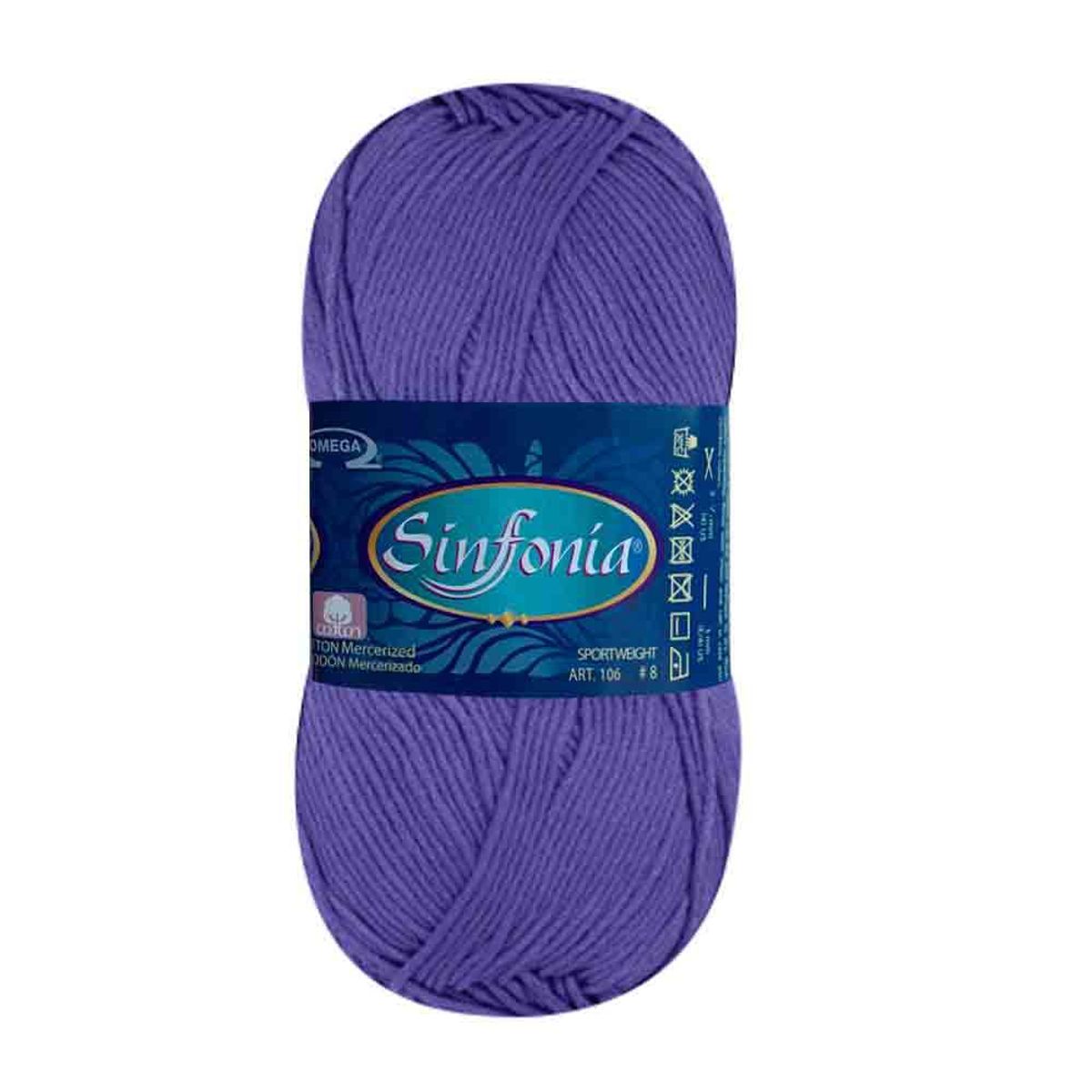 OMEGA - Algodón Sinfonía 100 gr. Jacaranda