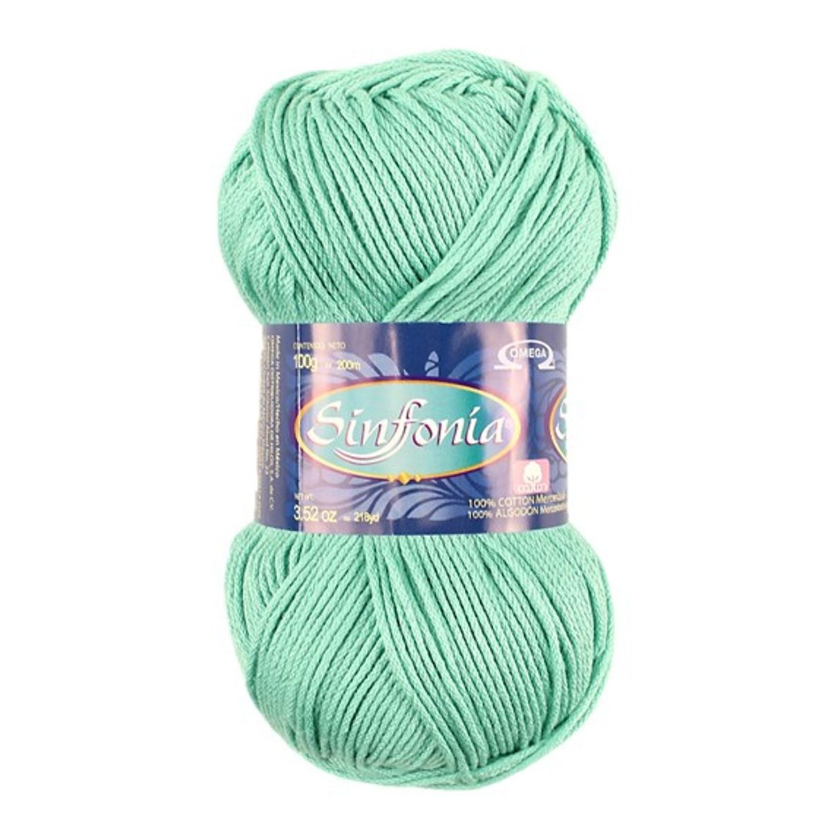 OMEGA - Algodón Sinfonía 100 gr. Agua Fuerte