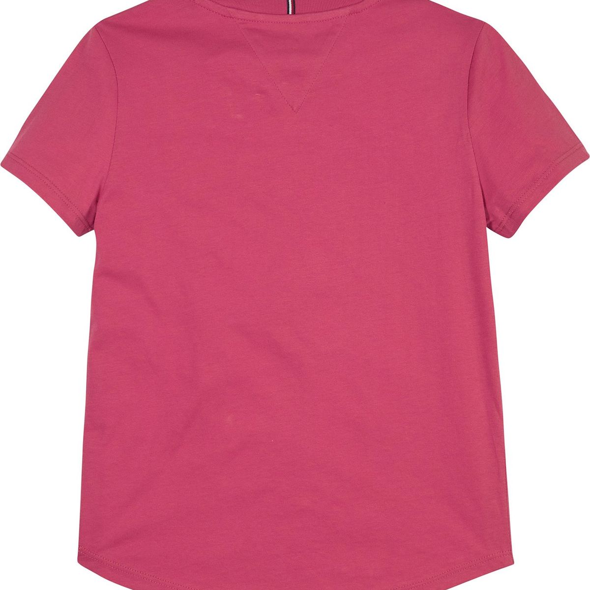 TOMMY HILFIGER - Polera Big Logo Rosa Niña