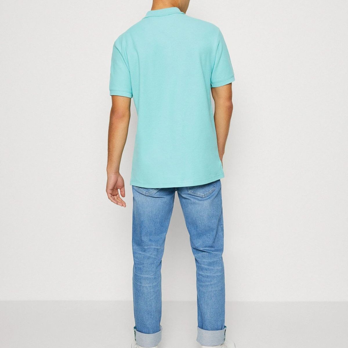 TOMMY HILFIGER - Polo Relaxed Varsity Con Logo Verde Hombre