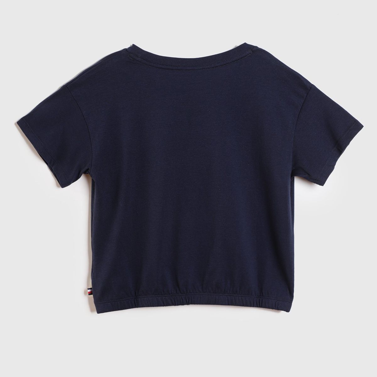 TOMMY HILFIGER - Polera Logo 1985 Usa Azul Niña