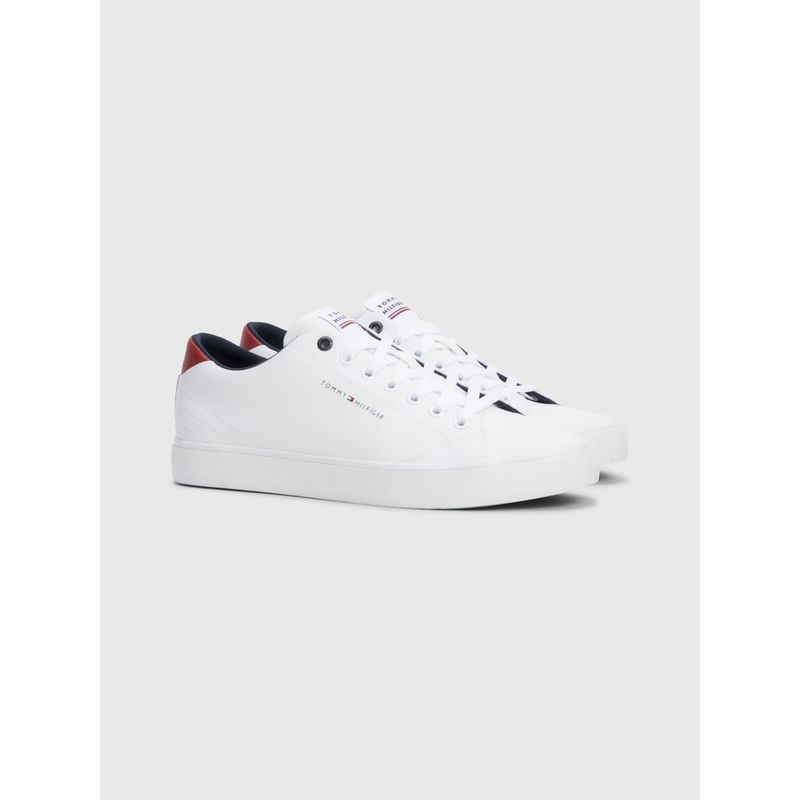 TOMMY HILFIGER - Zapatillas Signature Con Logo Blanco Hombre