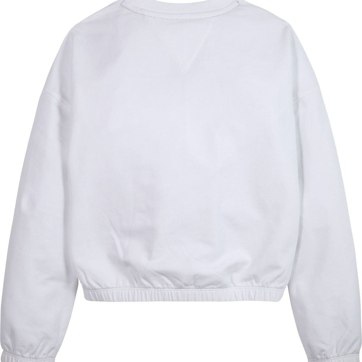 TOMMY HILFIGER - Polerón Timeless Con Logo Blanco Niña