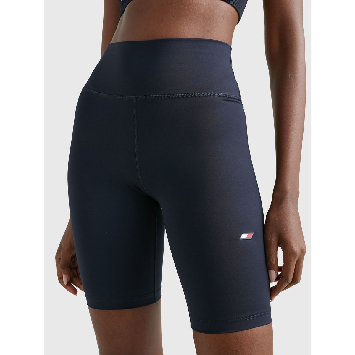 TOMMY HILFIGER - Calzas Sport Essential Con Logo Azul Tommy Hilfiger