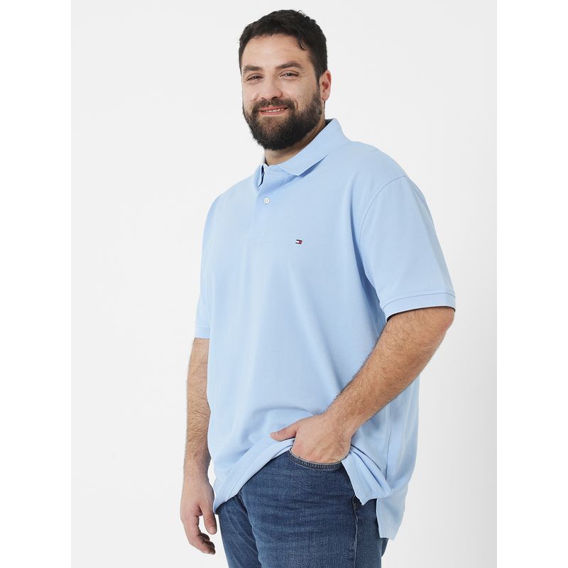 TOMMY HILFIGER - Polo 1985 De Corte Regular Azul Hombre