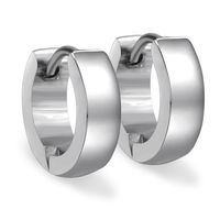 Aros de Acero Huggie - Ibiza Steel - 12mm