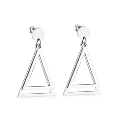 GENERICO - Aros de Acero Colgantes Triangulo - Trieste Steel