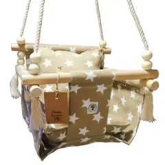 GENERICO - COLUMPIO ERGONÓMICO PARA BEBE CON CINTURON DE SEGURIDAD