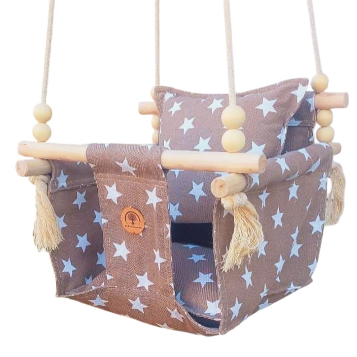 GENERICO - COLUMPIO ERGONÓMICO PARA BEBE CON CINTURON DE SEGURIDAD