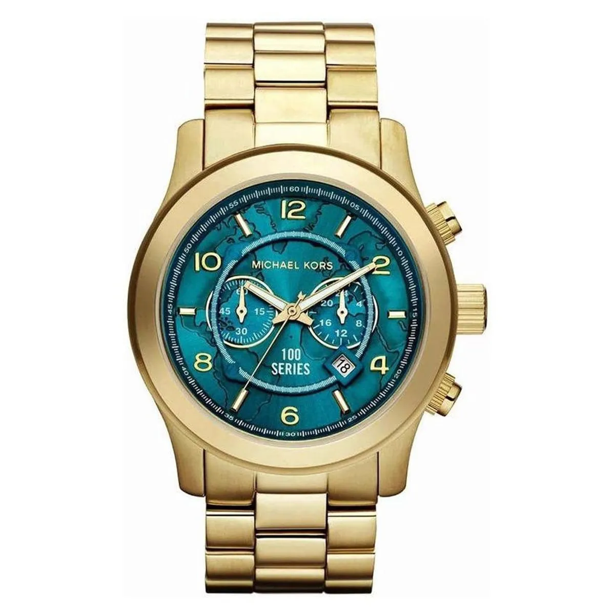 MICHAEL KORS - Reloj Michael Kors Hunger Stop Oversized Runway MK8315 Dorado