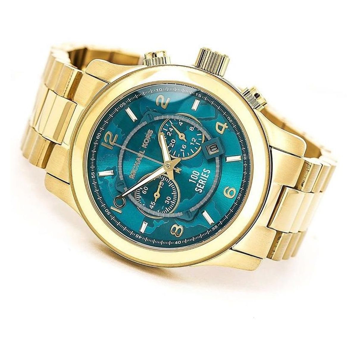 MICHAEL KORS - Reloj Michael Kors Hunger Stop Oversized Runway MK8315 Dorado