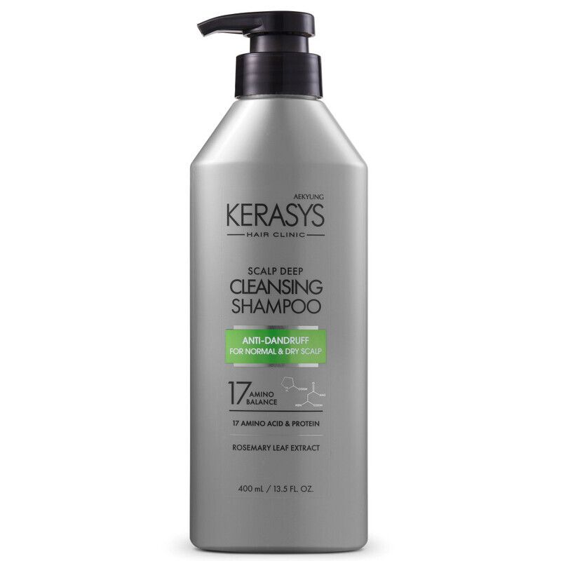 KERASYS - Shampoo Coreano Deep Cleansing Shampoo Anti Caspa 400 ml.