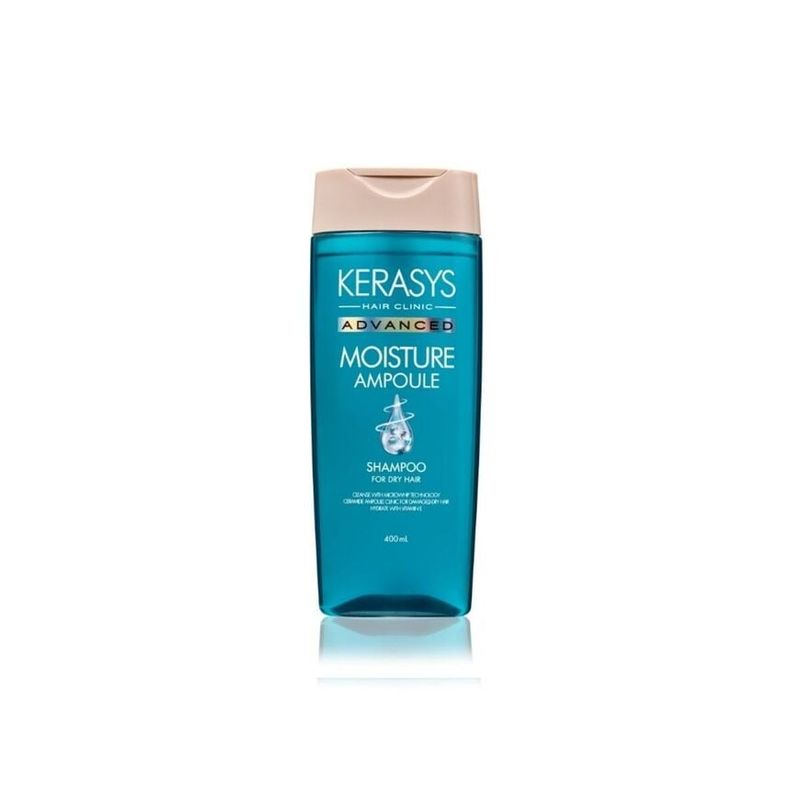 KERASYS - Shampoo Coreano Advanced Moisture Ampoule 400 ml.