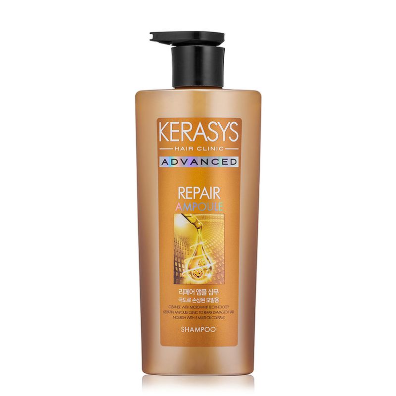 KERASYS - Shampoo Coreano Advanced Repair Ampoule 600 ml.