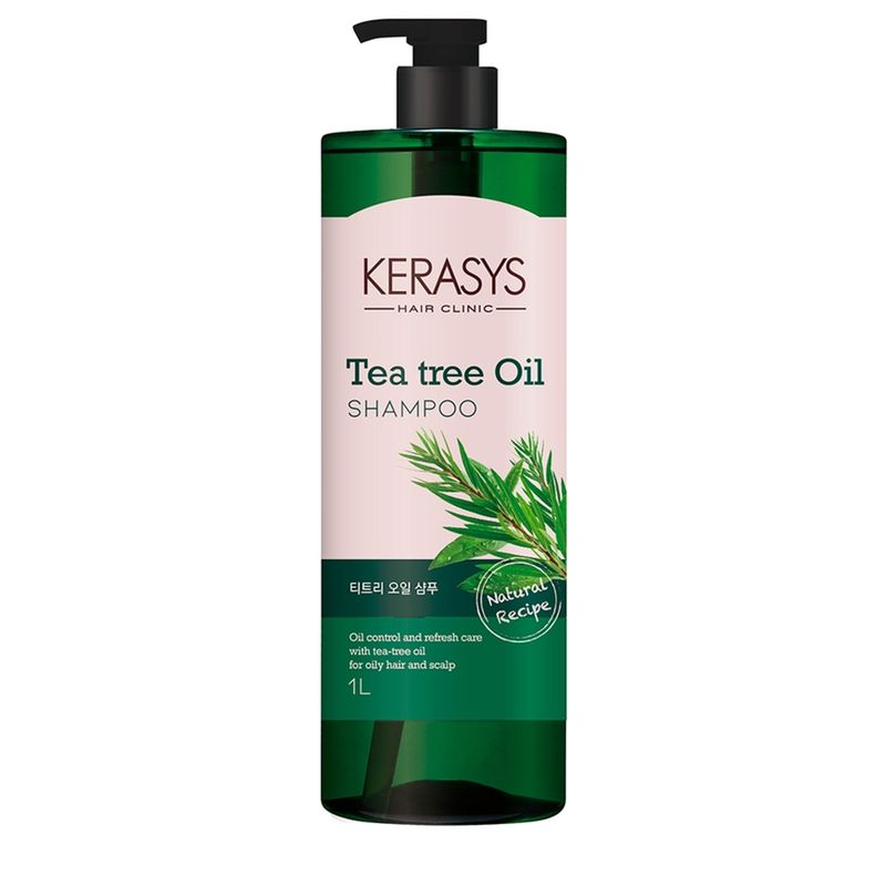 KERASYS - Shampoo Coreano Tea Tree Oil 1 Litro.