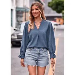 TIOZONEY - Blusa Mujer