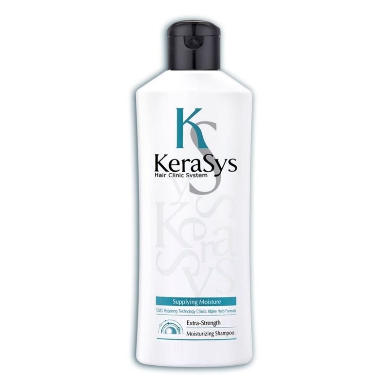 KERASYS - Shampoo Coreano Moisturizing Shampoo Para Cabellos Resecos y Frágiles 180 ml.