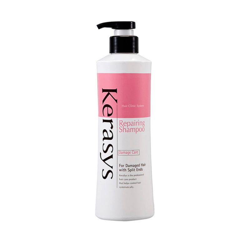 KERASYS - Shampoo Coreano Repairing Shampoo Para Cabellos Dañados y Con Puntas Abiertas 400 ml.