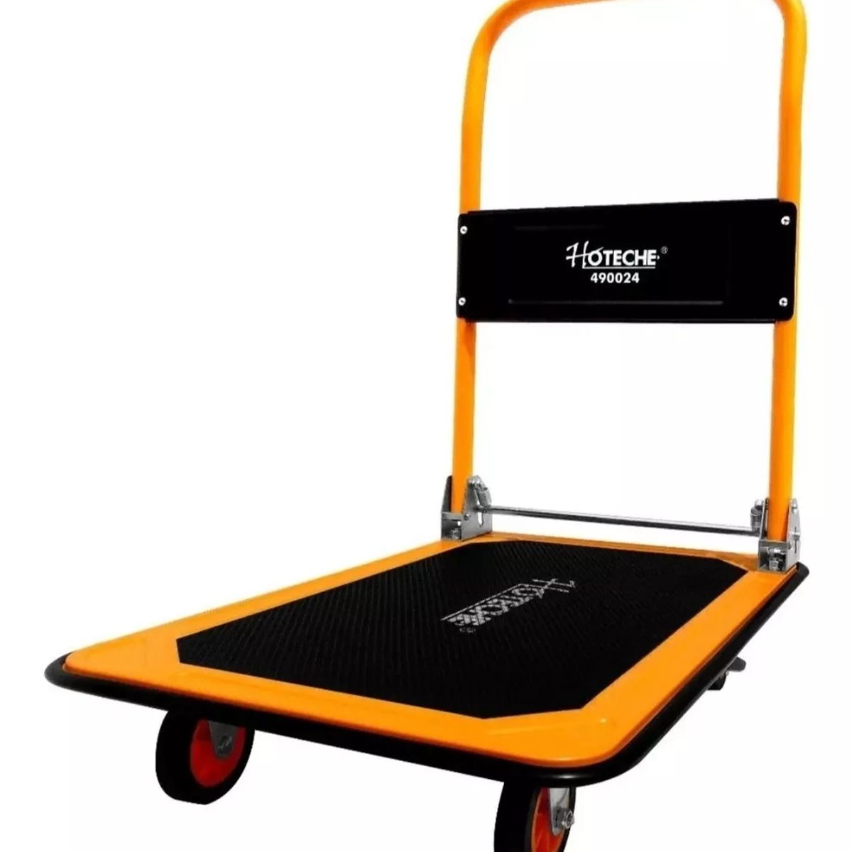 HOTECHE - Carro De Carga Plataforma Plegable 150kg 4 Ruedas
