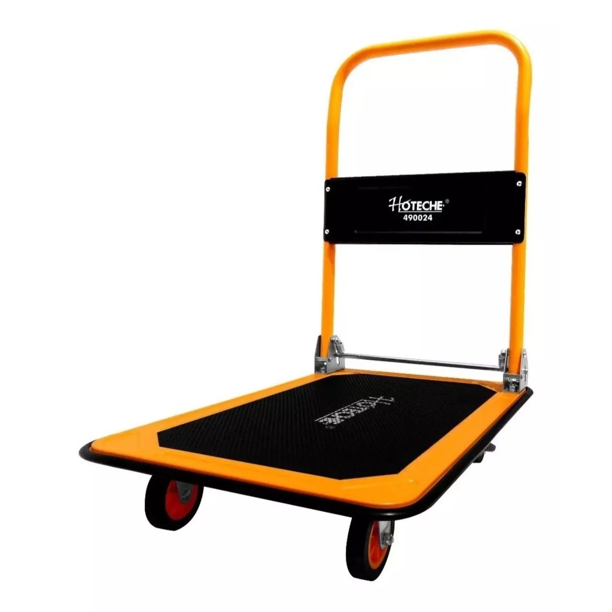 HOTECHE - Carro De Carga Plataforma Plegable 150kg 4 Ruedas