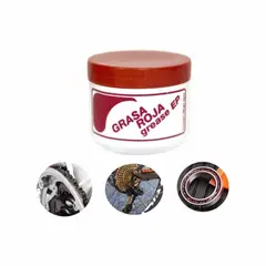 GENERICO - Grasa Roja Multipropósito Base De Litio 250 Gr Lubricante