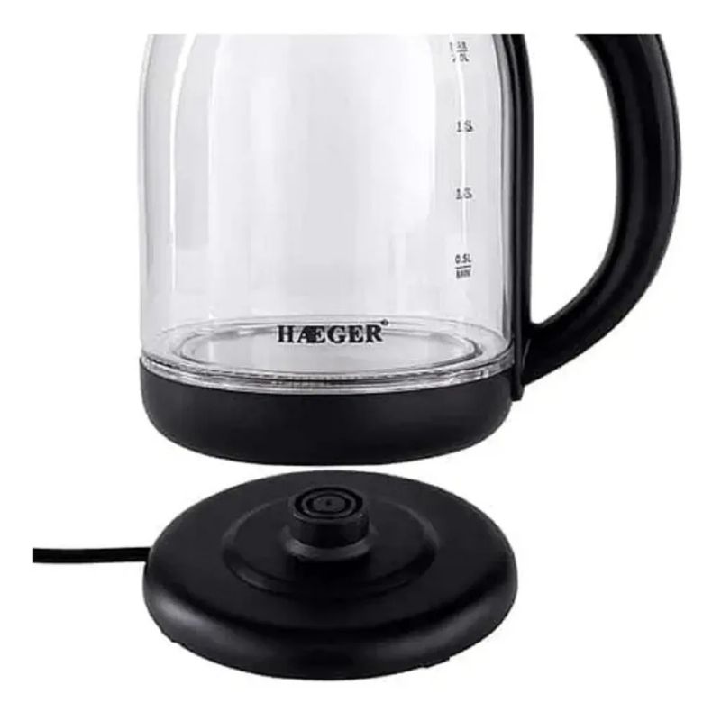 GENERICO - Calentador De Agua de vidrio Hervidor Eléctrico Tetera Te Cafe