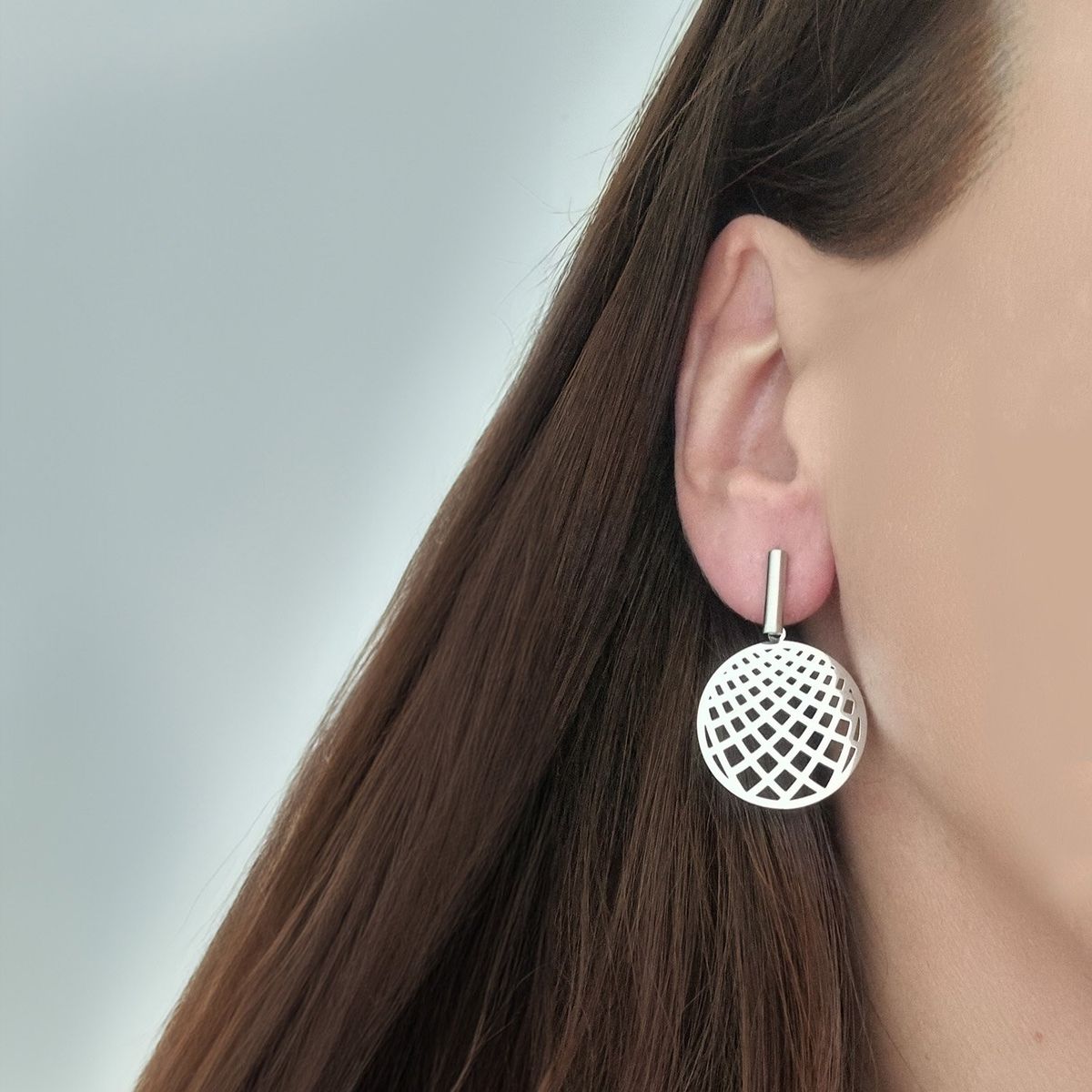 GENERICO - Aros de Acero Colgantes - Bali Steel