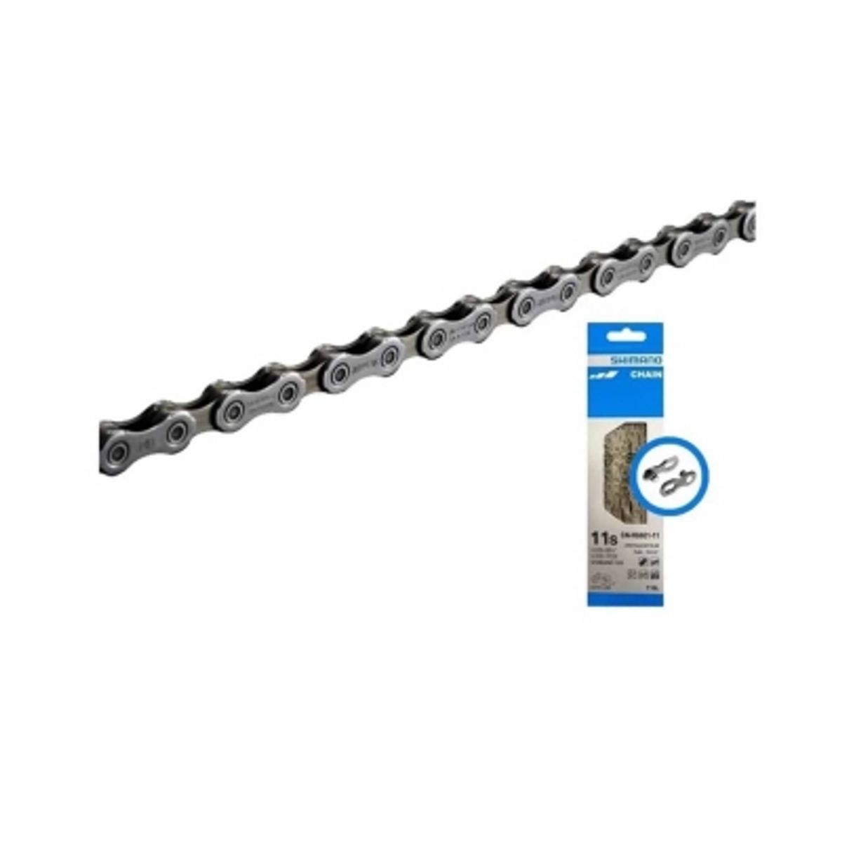 SHIMANO - Cadena Ruta 11 V Shimano 116 Eslabones Cn-hg601-11 Grx