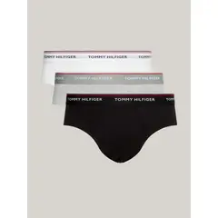 TOMMY HILFIGER - Pack De 3 Calzoncillos Slip Multicolor