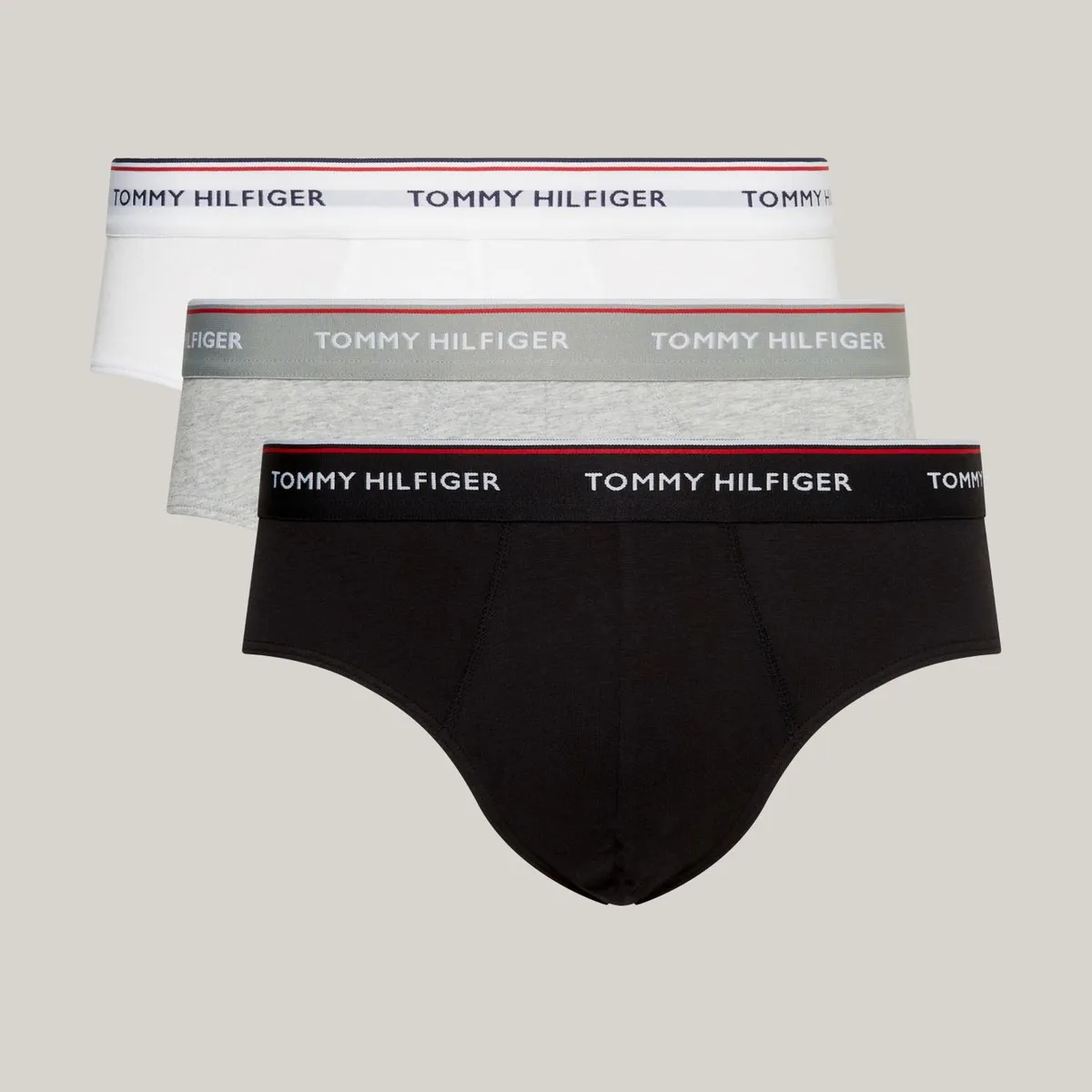 TOMMY HILFIGER - Pack De 3 Calzoncillos Slip Multicolor Tommy Hilfiger