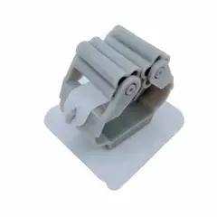 GENERICO - Rack Colgador De Escobas Individual Resistente Organizador