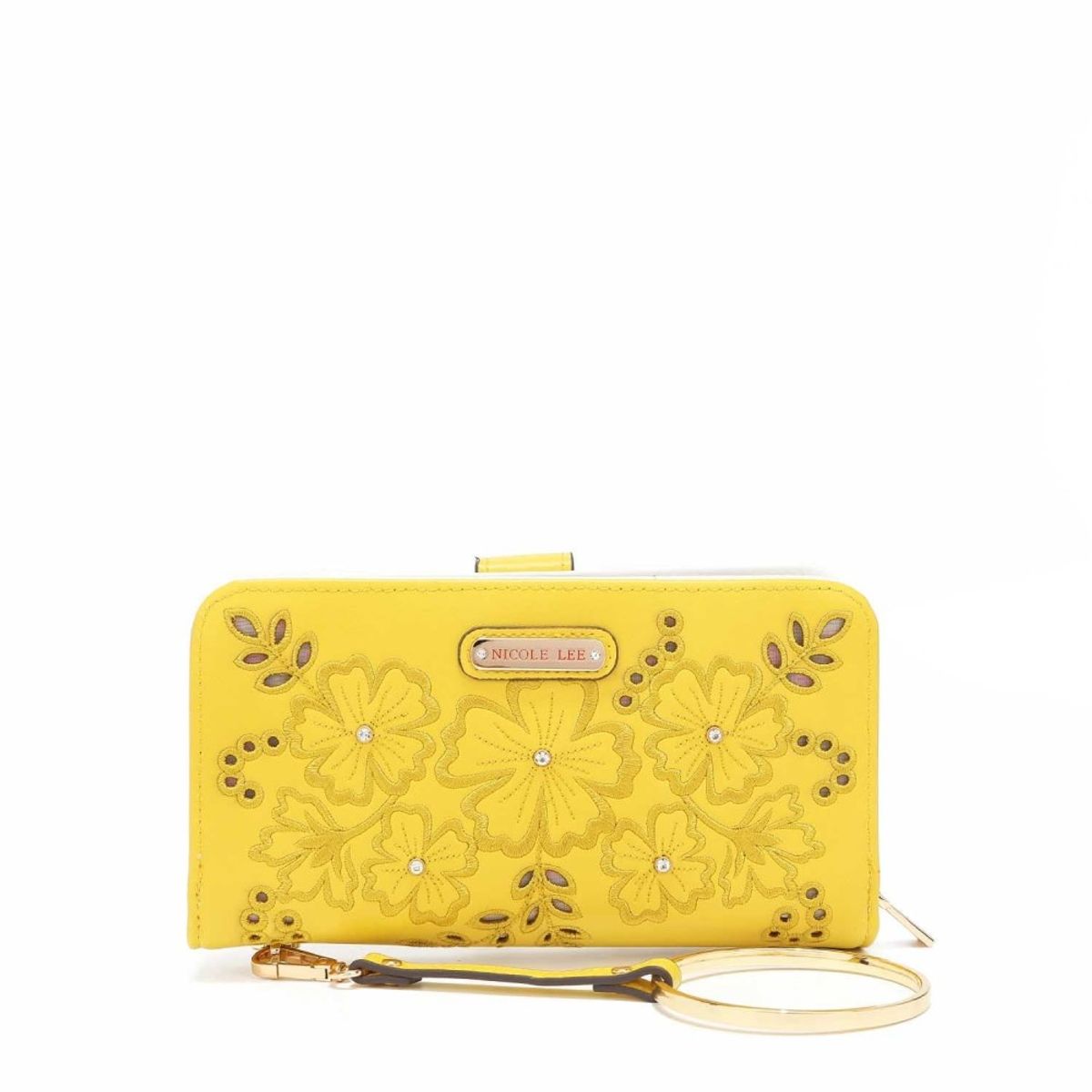NICOLE LEE - Billetera antirrobo con pedrería Nicole Lee