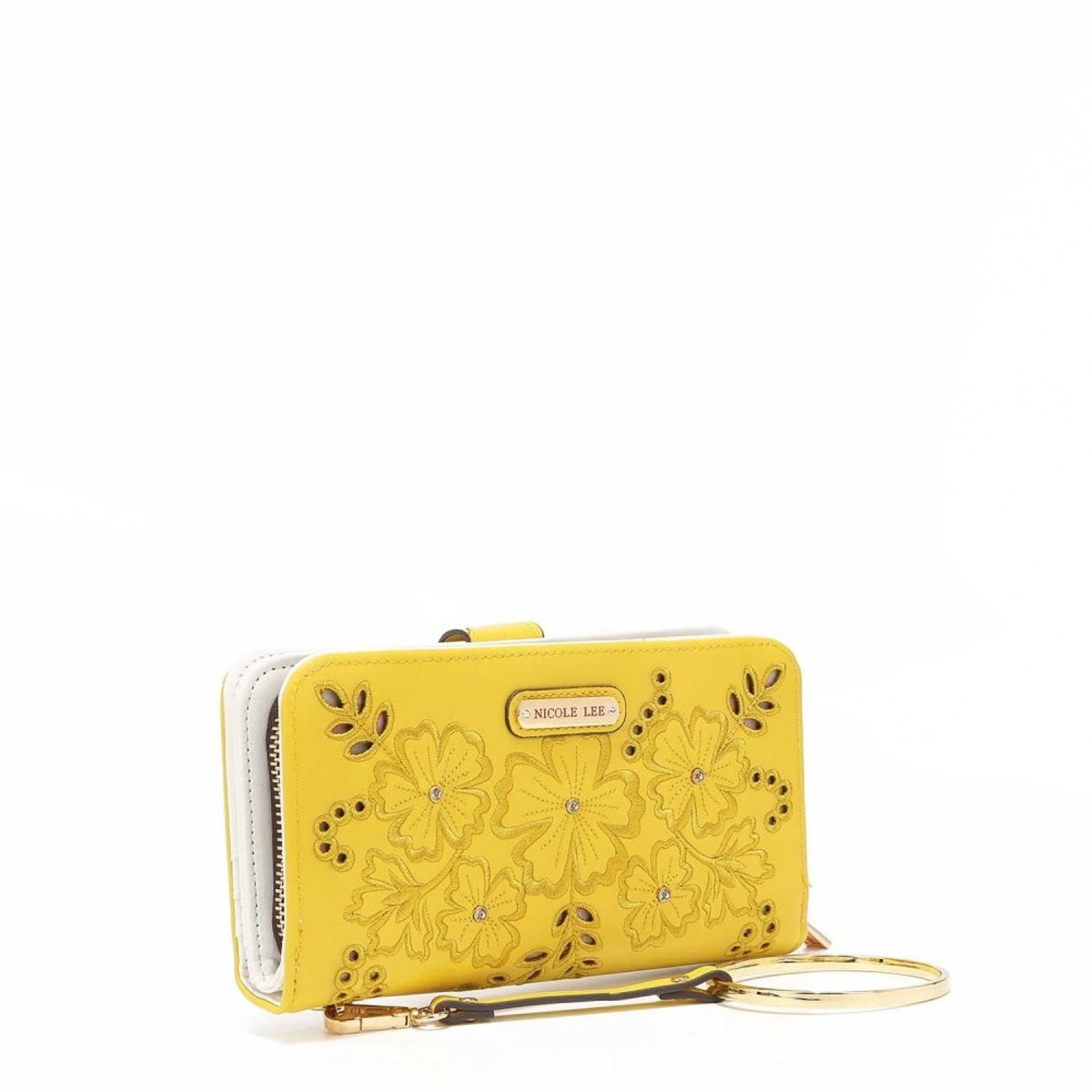 NICOLE LEE - Billetera antirrobo con pedrería Nicole Lee