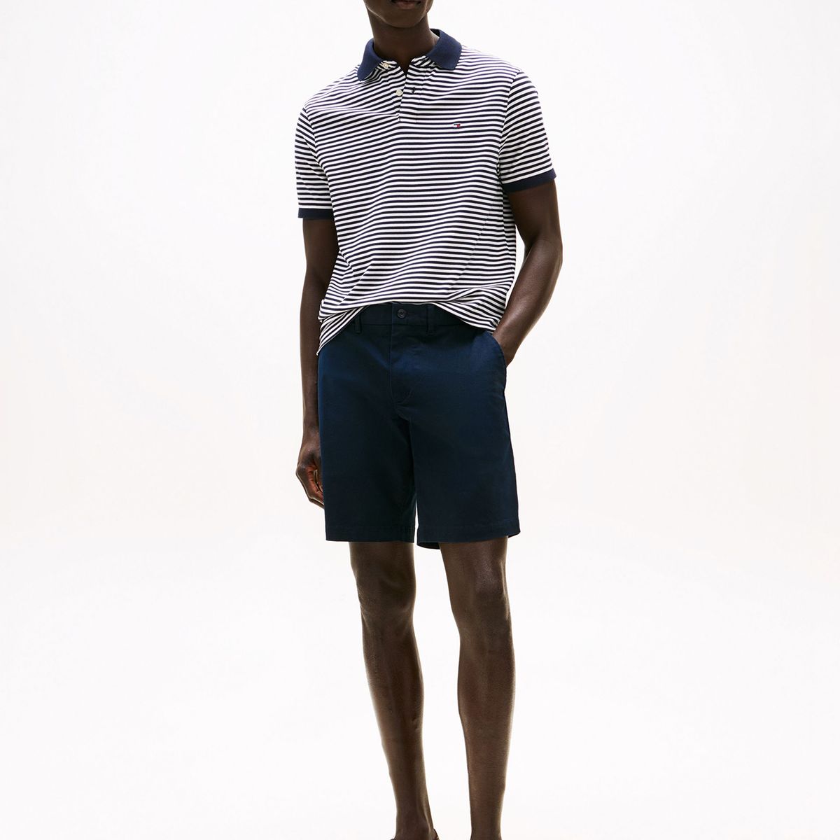 TOMMY HILFIGER - Short Essential 1895 De Algodón Azul Tommy Hilfiger