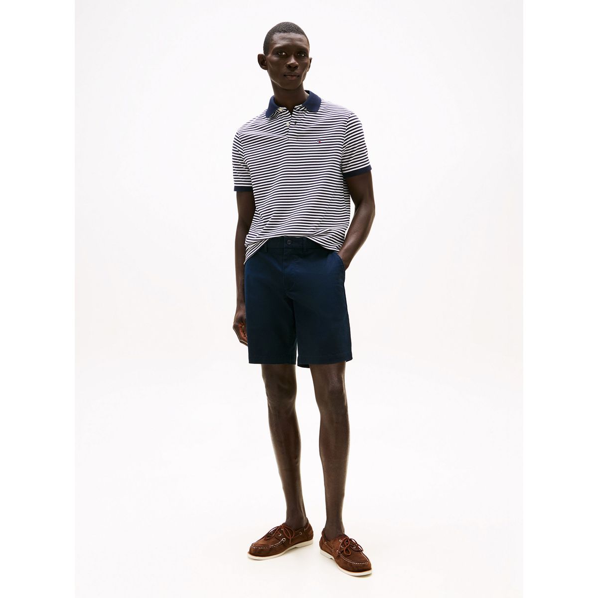 TOMMY HILFIGER - Short Essential 1895 De Algodón Azul Tommy Hilfiger