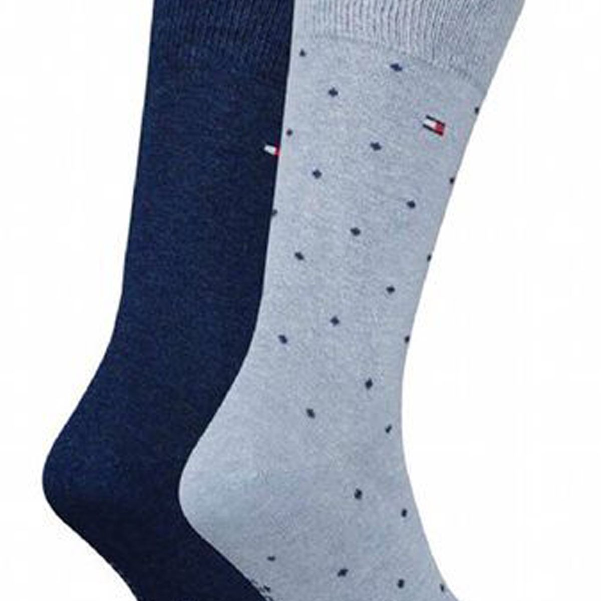 TOMMY HILFIGER - Pack De 2 Pares De Calcetines Print De Puntos Multicolor Hombre