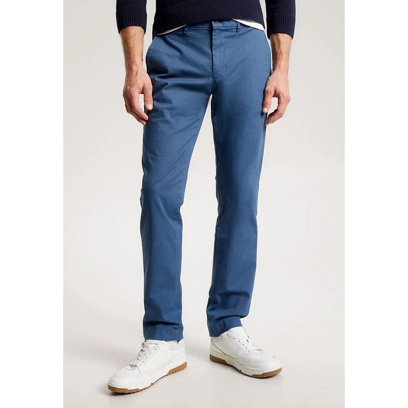 TOMMY HILFIGER - Pantalón Chino Denton Azul Hombre