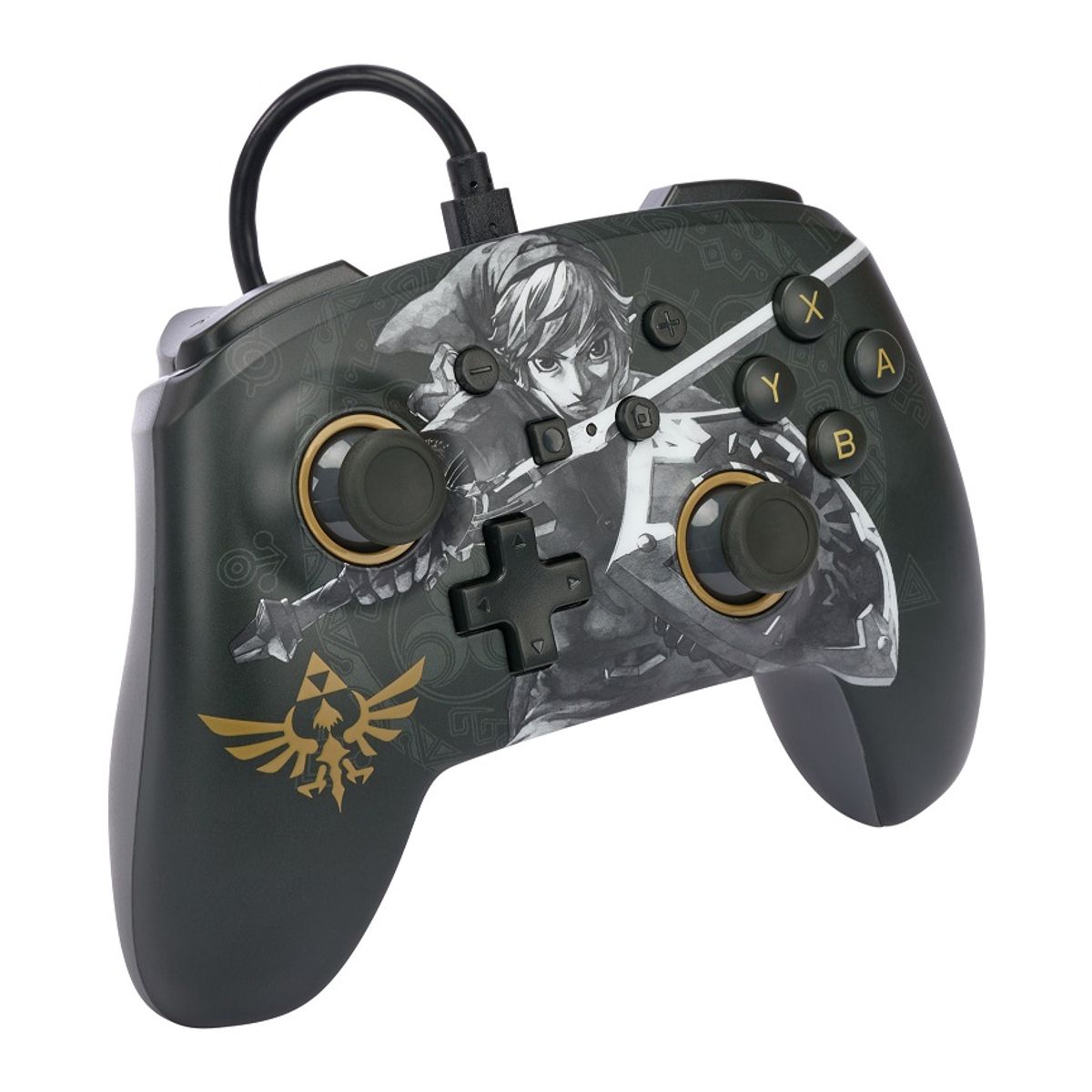 POWER A - Control alámbrico para Nintendo Switch Battle Link